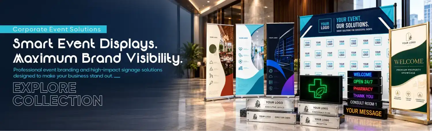 Smart Event Displays by Roz Ads